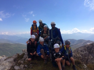 Youth at the Top 2018 &copy; Naturpark Beverin