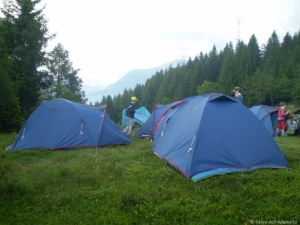 Una notte in tenda nel Parco dell'Adamello