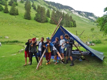Youth at the Top 2018 © Parc naturel régional du massif des Bauges
